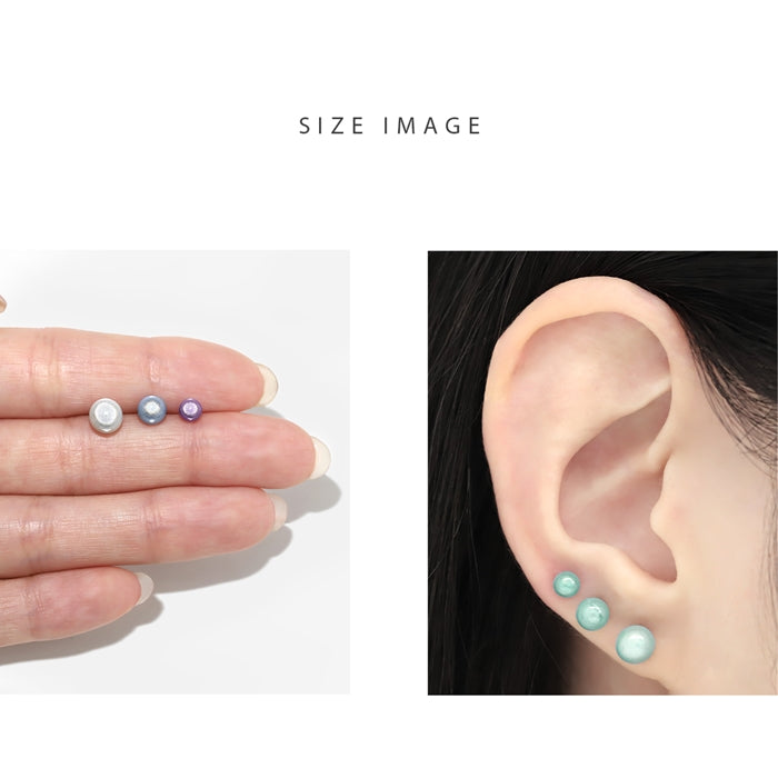 j1182-102 ボディピアス キャッチ 18G 16G チャーム 軟骨ピアス 舌ピアス へそピアス パール かわいい パーツ カスタマイズ 軟骨用 ピアスキャッチ ピアスパーツ ネジ式 へそぴ へそピ ヘソピ 舌ピ ラブレット 軟骨 ピアス ボディーピアス