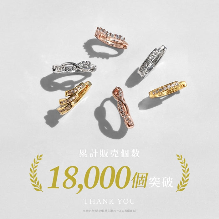★j251-3 【両耳用】 ピアス キャッチレス フープピアス リングピアス レディース おしゃれ かわいい 落ちない 小ぶり シンプル ジュエル ストーン 小さい リング ワンタッチ ビジュー 真鍮 リング 上品 きれいめ 華奢 耳たぶ
