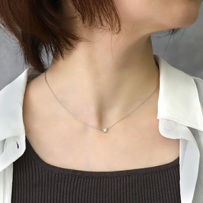 nec-107 ネックレス チェーン チェーンネックレス レディース アズキチェーン ペンダント シルバー ゴールド 18k 40cm シンプル カニカン アクセサリー 普段使い キュービックジルコニア アジャスター アジャスター付き 小さめ 凛