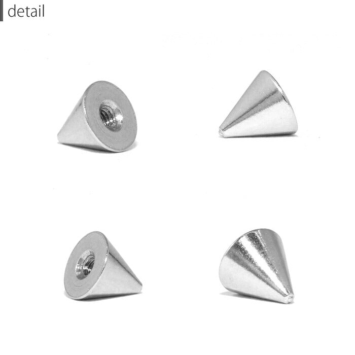 ★【全品送料無料】 ボディピアス キャッチ 18G 16G 14G 12G 軟骨ピアス サージカルステンレス 金属アレルギー カスタマイズ メンズ レディース ファーストピアス セカンドピアス ヘリックス シルバー ゴールド ピンク コーン 三角 片耳用