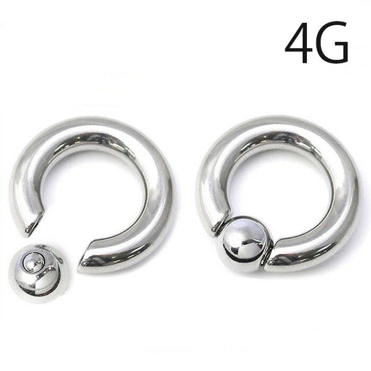 【全品送料無料】 4G キャプティブビーズリング CBR ボディピアス ボディーピアス ボディピ ピアス ラージゲージ 大きめ 太め