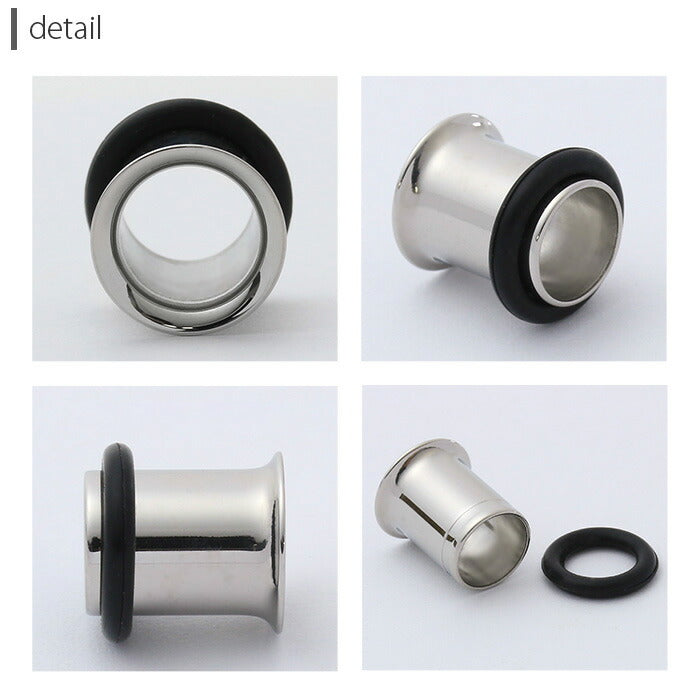 【全品送料無料】 ボディピアス 軟骨ピアス 0G シングルフレアアイレット サージカルステンレス 金属アレルギー対応 シルバー ボディーピアス ボディピ ピアス ラージゲージ 拡張 プラグ ホールトゥ「BP」「flasv」