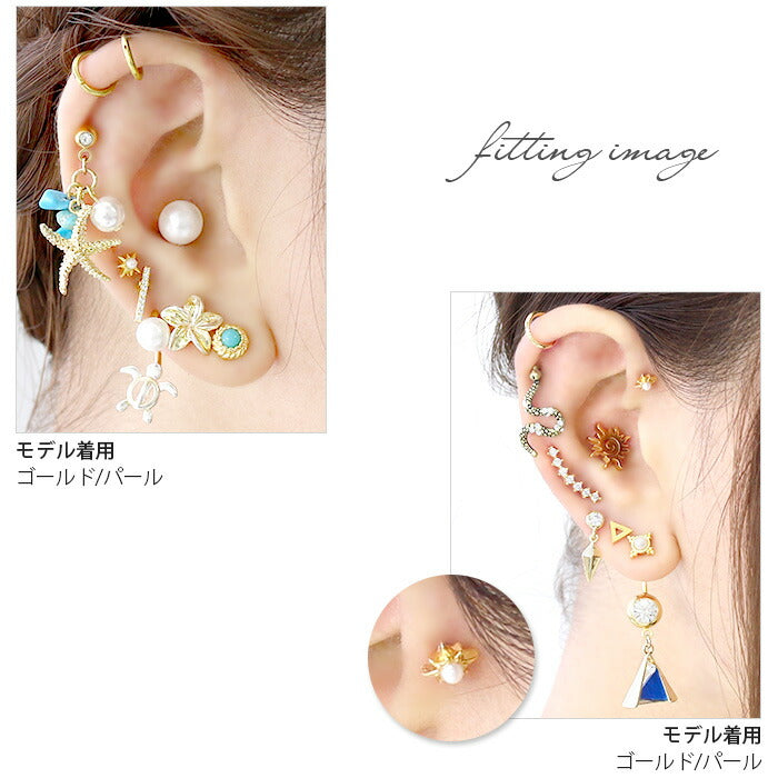 ★【全品送料無料】 軟骨ピアス 16G ボディピアス かわいい キャッチ チャーム サージカルステンレス 金属アレルギー対応 パール ジュエル 星 おしゃれ キラキラ トラガス ファーストピアス セカンドピアス 軟骨用 メンズ ファーストピアス セカンドピアス メンズ