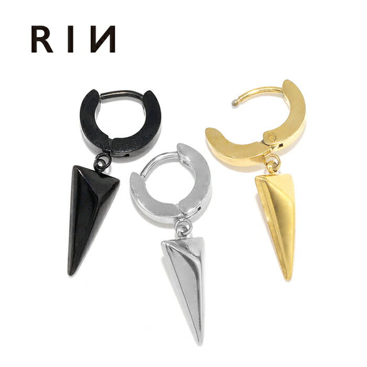 【全品送料無料】 ボディピアス 軟骨ピアス リング リングピアス トライアングル 三角形チャーム フープ フープピアス メンズ レディース サージカルステンレス 金属アレルギー対応 ステンレスピアス 耳 揺れる スタイリッシュ 軟骨 ピアス ボディーピアス