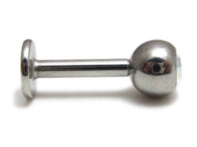 【全品送料無料】 ボディピアス キャッチ 16G ラブレット 軟骨ピアス サージカルステンレス 金属アレルギー対応 ジュエル 4mm キラキラ オシャレ シルバー トラガス 軟骨 ピアス ボディーピアス