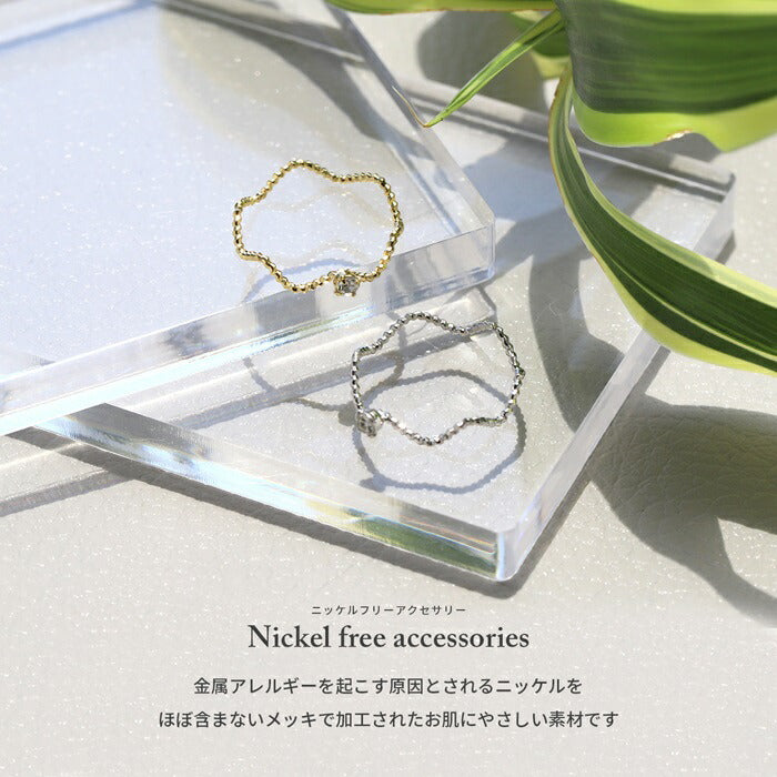 ring-34 リング 指輪 レディース シルバー ゴールド シンプル 18k 18金 5号 7号 9号 11号 13号 金属アレルギー 重ね付け 重ねづけ キュービックジルコニア ファッションリング ゴールドリング シルバーリング 大人 可愛い ハンドメイド キラキラ 細い CZ 凛