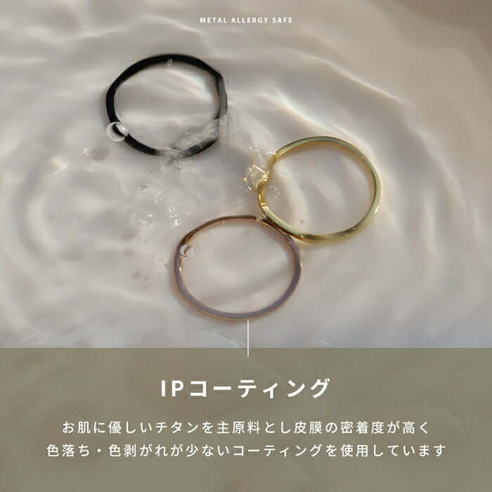 ring-71 リング 指輪 レディース メンズ サージカルステンレス 9号 11号 12号 14号 16号 19号 金属アレルギー シルバー  ゴールド ピンクゴールド ブラック シンプル ファッションリング ゴールドリング シルバーリング 細い アクセサリー 凛