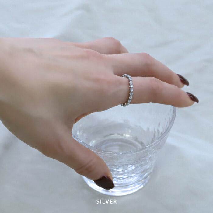 ring-75 リング シンプル 指輪 レディース サージカルステンレス 金属アレルギー 金属アレルギー対応 アクセサリー シルバー ゴールド 低アレルギー 15号 ファッションリング ゴールドリング シルバーリング 高見え 高みえ 凛