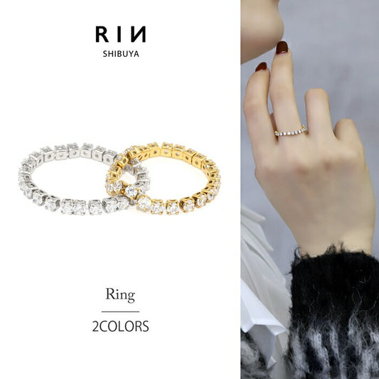 ring-75 リング シンプル 指輪 レディース サージカルステンレス 金属アレルギー 金属アレルギー対応 アクセサリー シルバー ゴールド 低アレルギー 15号 ファッションリング ゴールドリング シルバーリング 高見え 高みえ 凛