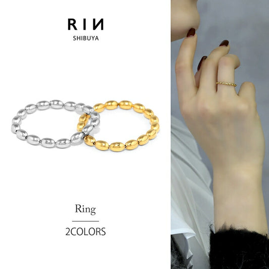 ring-76 リング 指輪 レディース サージカルステンレス 金属アレルギー 金属アレルギー対応 シンプル  9号 シルバー ゴールド ファッションリング ゴールドリング シルバーリング ストッパーリング 大人可愛い 重ね付け 華奢 細い 凛