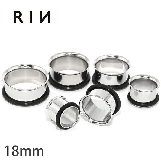 【全品送料無料】 ボディピアス 軟骨ピアス 18mm 軟骨 ピアス シングルフレアアイレット  サージカルステンレス 金属アレルギー対応 シルバー ボディーピアス ボディピ ピアス ラージゲージ「BP」