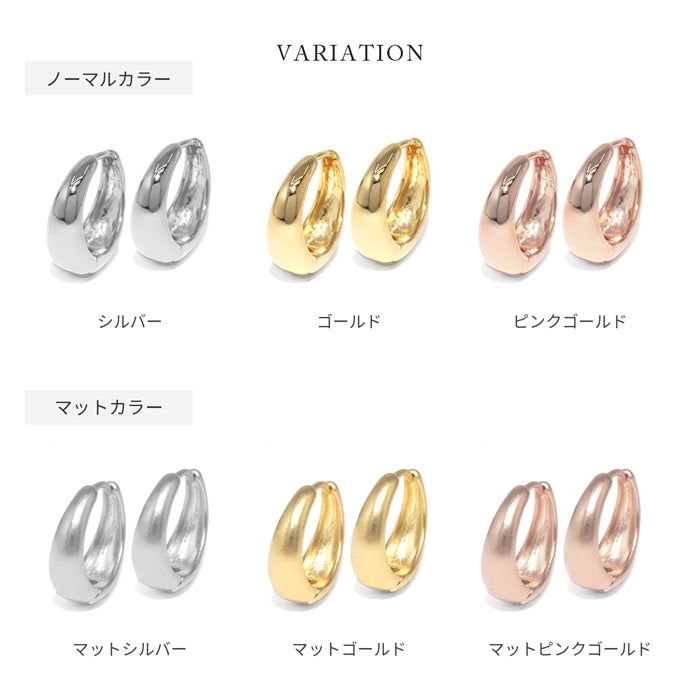 ★fp-012 ピアス フープピアス 金属アレルギー ニッケルフリー 18kコーティング キャッチレス リングピアス レディース シルバー ゴールド ワンタッチピアス  おしゃれ かわいい シンプル 上品 きれいめ 小さめ 大きめ 耳たぶ hoopピアス 【両耳用・2個売り】