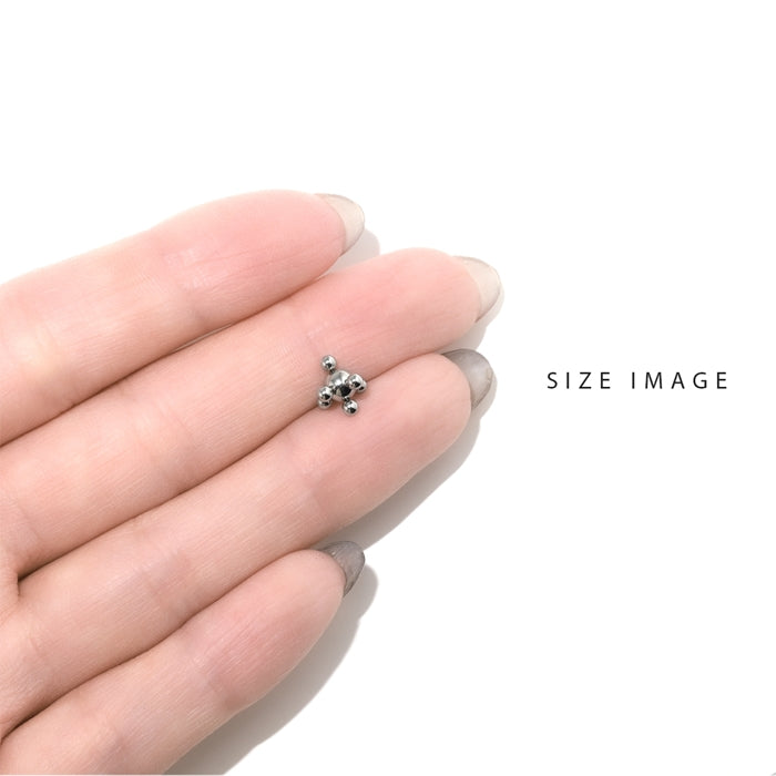 h622-0008-c ボディピアス キャッチ 14G 16G 18G 12G ボール スタイリッシュ シルバー 軟骨ピアス メンズ ピアス パーツ カスタマイズ ピアス ユニセックス ボディーピアス カスタマイズ「BP」「CUS」|16ゲージ 14ゲージ 軟骨用 12ゲージ 18ゲージ「colsv」