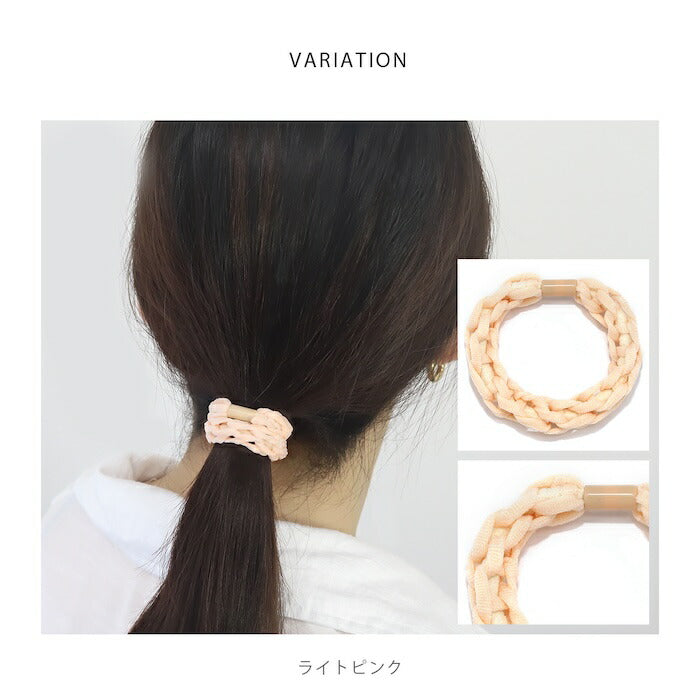 ha-006 ヘアゴム ヘアアクセサリー ヘアバンド 伸縮 髪ゴム レディース 女性 学生 大人 キッズ 仕事 オフィス キレイ おしゃれ かわいい シンプル カジュアル ヘアアレンジ 普段使い ライトピンク ベージュ ブラウン ダークブラウン ブラック