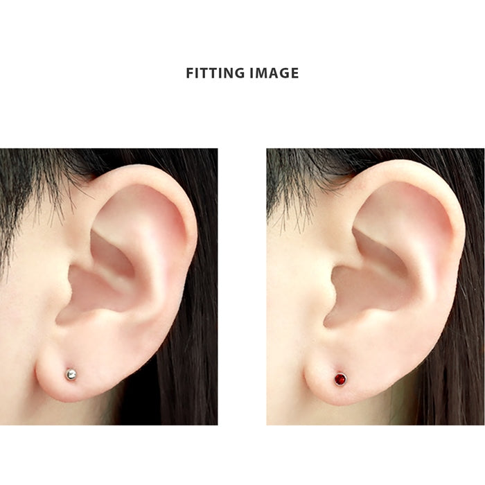 he-0001-x2【2個セット】 医療用ステンレス ピアッサー 金属アレルギー対応 18G 瞬間ピアッサー 2個 セット 両耳 二個セット サージカルステンレス ピアス セイフティピアッサー ピアッサー ファーストピアス 耳たぶ かわいい ピアッシング 医療用ステンレス つけっぱなし