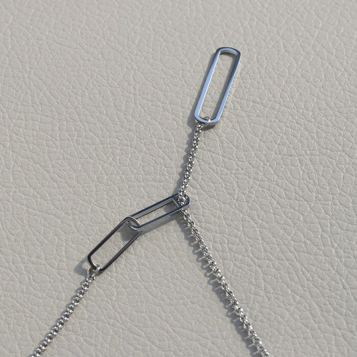 nec-110 ネックレス チェーン チェーンネックレス ロングネックレス ロング レディース メンズ 金属アレルギー 金属アレルギー対応 つけっぱなし チタン 76cm シルバー ゴールド ラリエット シンプル アクセサリー 普段使い 凛