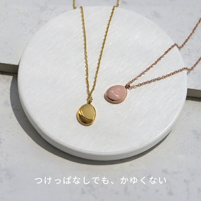 nec-115 ネックレス ペンダント チェーンネックレス サージカルステンレス 小豆チェーン 金属アレルギー 金属アレルギー対応 つけっぱなし ラウンド 大人 レディース シンプル かわいい 普段使い シルバー ゴールド ピンクゴールド 40cm あずき アズキ 凛