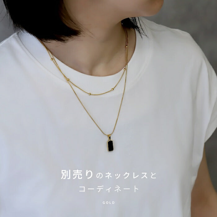 nec-117 ネックレス チェーンネックレス アジャスター サージカルステンレス スネークチェーン 金属アレルギー 金属アレルギー対応 つけっぱなし 隙間なし 大人 レディース シンプル かわいい シルバー ゴールド 41cm IPコーティング 普段使い 凛