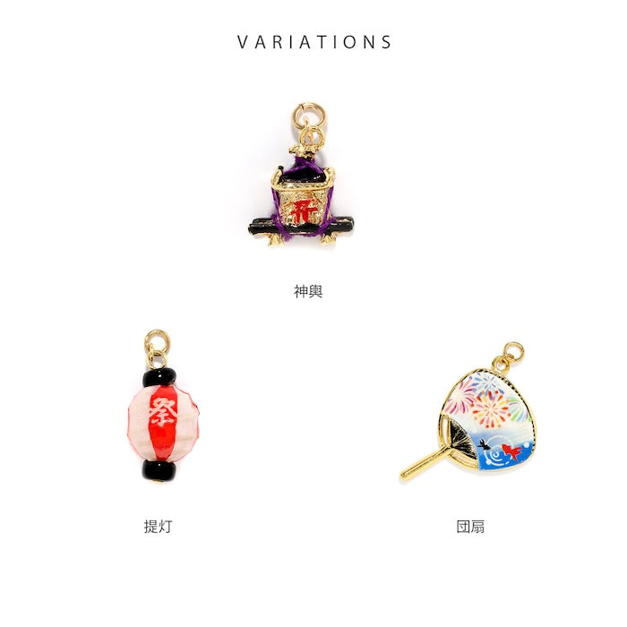 【廃盤】 ori-111【全品送料無料】 チャーム 軟骨ピアス 16G 14G 18G かわいい 揺れる 小さい ゴールド ブラック レッド ホワイト ブルー 可愛い カスタマイズ 夏祭り 和柄 浴衣 着物 ボディピアス ボディーピアス レディース セカンドピアス 片耳用 凛 RIN