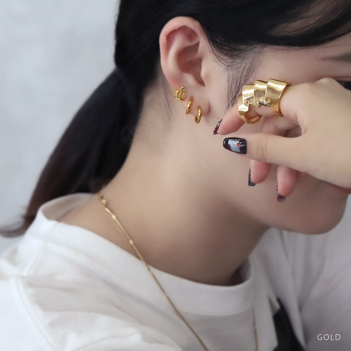 ring-99 アーマーリング 指輪 リング 鎧 甲冑 騎士 ユニセックスデザイン 15号 スタイリッシュ ハード リング