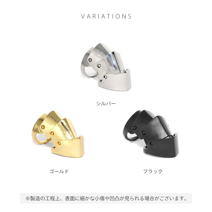 ring-99 アーマーリング 指輪 リング 鎧 甲冑 騎士 ユニセックスデザイン 15号 スタイリッシュ ハード リング
