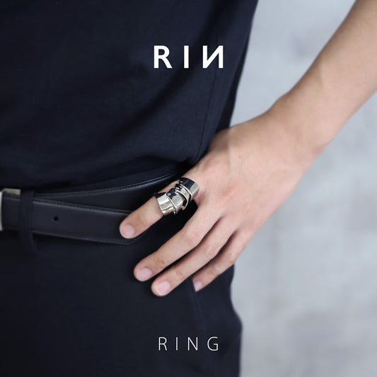 ring-99 アーマーリング 指輪 リング 鎧 甲冑 騎士 ユニセックスデザイン 15号 スタイリッシュ ハード リング