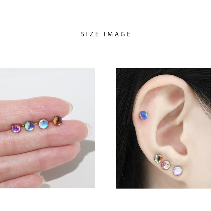 s2f-113-174 [16G]軟骨0355 16ゲージ イヤーロブ ロブ オーロラ トラガス 軟骨ピアス 軟骨 ピアス ボディピアス ボディーピアス ボディピ ピアス「BP」「NAN」| ストレート バーベル ボディ トラガス 軟骨用 かわいい へリックス 16g ステンレス 凛　りん「bl」