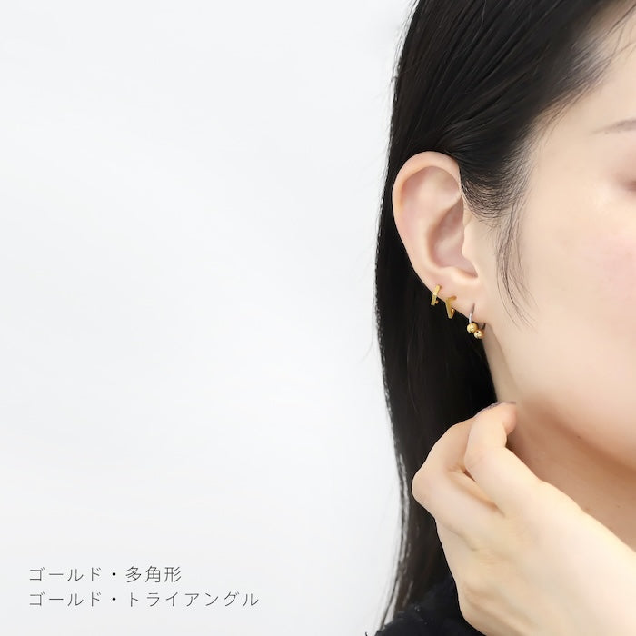 t1141-0021 ボディピアス 軟骨ピアス 16G シンプル スタイリッシュ サークル トライアングル ユニセックス メンズ 軟骨1011 16ゲージ ボディーピアス 凛 軟骨用 ボディピアス専門店 なんこつピアス 耳 りん サージカルステンレス「BP」「NAN」 人気上昇中
