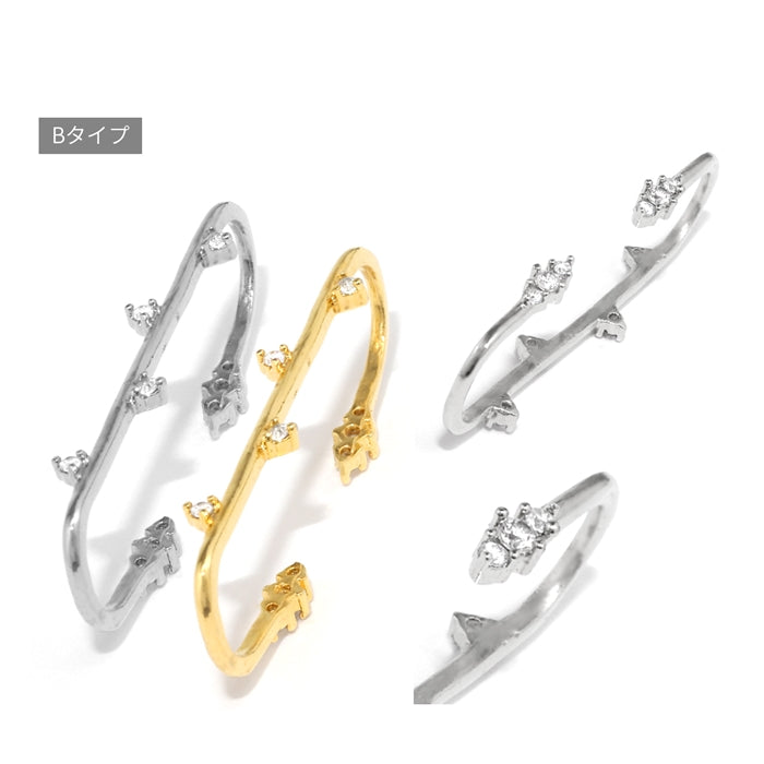 t8262-174　イヤーカフ インダストリアルイヤーカフ  レディース イヤーカフス イヤカフ 大ぶり ジュエル ビジュー 大人 上品 カジュアル エレガント キラキラ シンプル ゴールド シルバー クリア インダストリアル イヤリング 片耳用 真鍮 インダス