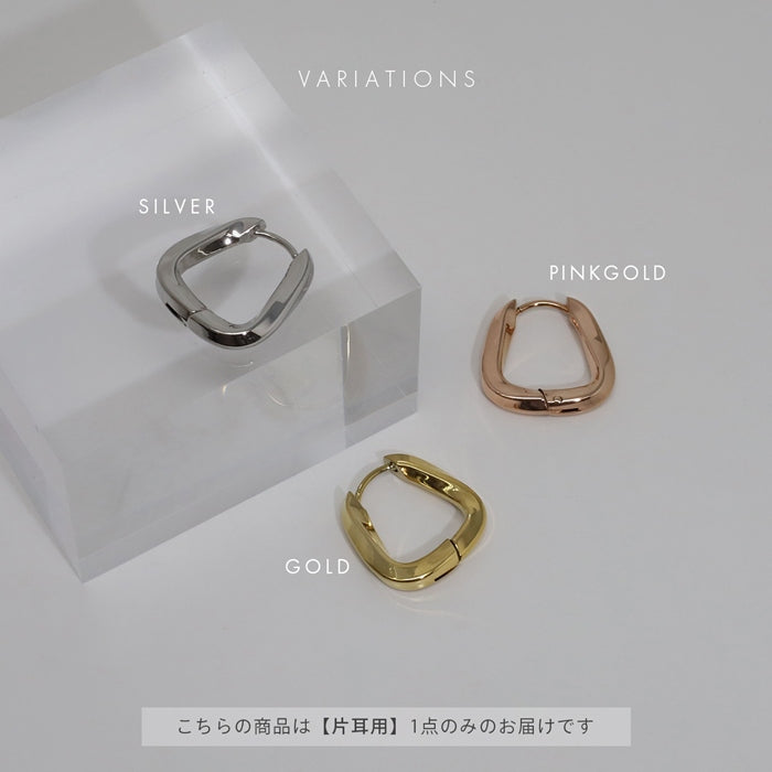 t9972-015 軟骨ピアス 18G ボディピアス フープ リングピアス ツイスト 大人 かわいい 上品 オールサージカルステンレス製 フープピアス ピアス 片耳用