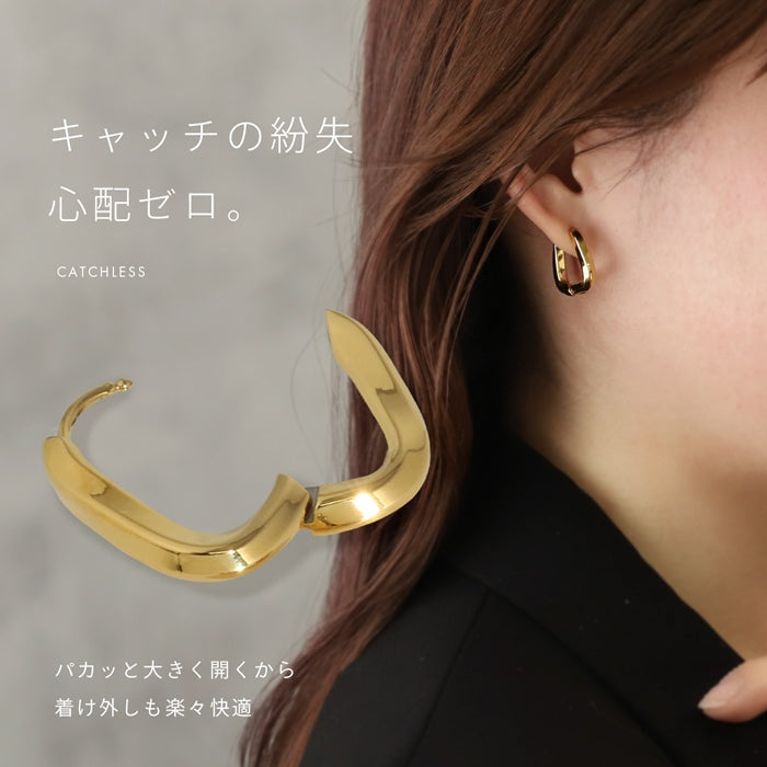 t9972-015 軟骨ピアス 18G ボディピアス フープ リングピアス ツイスト 大人 かわいい 上品 オールサージカルステンレス製 フープピアス ピアス 片耳用