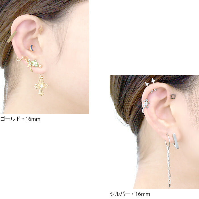 【廃盤】 【全品送料無料】 ステンレスピアス ボディピアス 軟骨ピアス 片耳 ピアス ワンタッチ トライアングル サージカルステンレス セカンドピアス ピアス メンズ金属アレルギー対応
