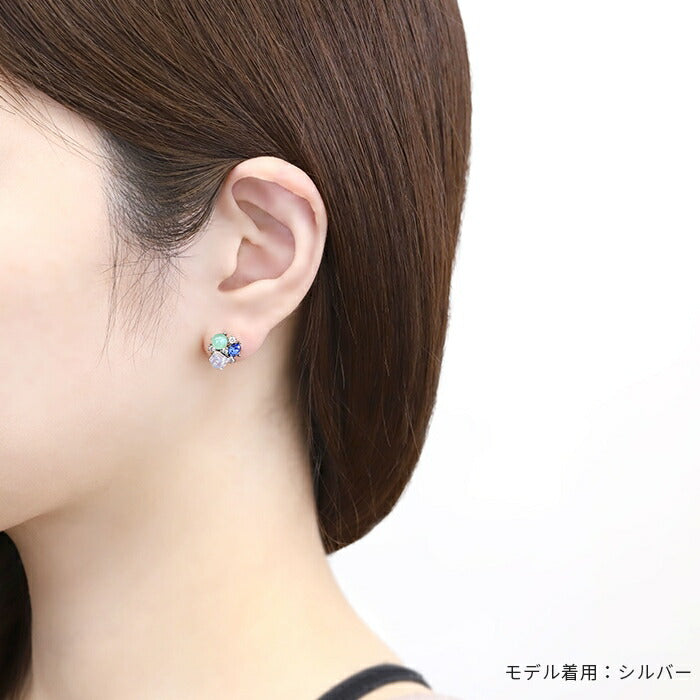 f1f-023 軟骨ピアス 16G ボディピアス かわいい キャッチ チャーム サージカルステンレス 金属アレルギー対応 ジュエル ビジュー おしゃれ キラキラ ストレートバーベル イヤーロブ ファーストピアス セカンドピアス メンズ
