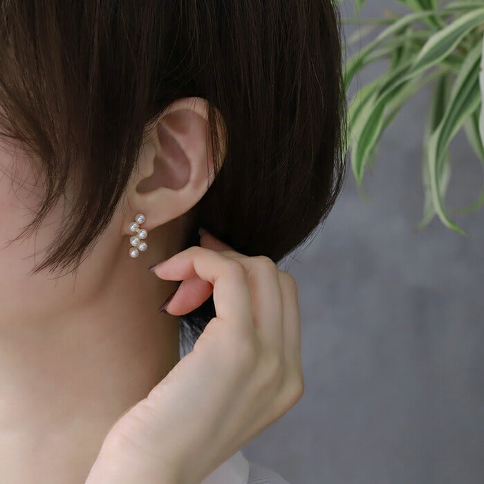 【廃盤】 fp-119 ピアス 16kコーティング 金属アレルギー 金属アレルギー対応 シルバー ゴールド ボールピアス パール ボール レディース 普段使い チタンピアス おしゃれ かわいい シンプル 上品 きれいめ カジュアル 耳たぶ セット 【両耳用・2個売り】