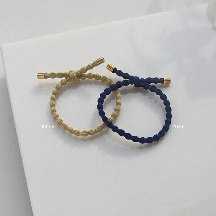 ha-003-2 ヘアゴム 大人っぽい シンプル 大人 おしゃれ ヘアアクセサリー ロープ風 カジュアル セット 上品 エレガント フェミニン ライトピンク ライトブルー パープル ベージュ カーキ ネイビー ブラック 【2個セット】