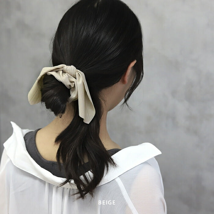ha-004 ヘアゴム シュシュ ヘアアクセサリー ヘアアクセ ヘアケア リボン 髪留めゴム 髪留め おしゃれ ポニーテール レディース 高級 大人 子供 キッズ からまない アイボリー ベージュ ブルー グレー ブラック ファッション雑貨 結婚式 入学式 卒業式