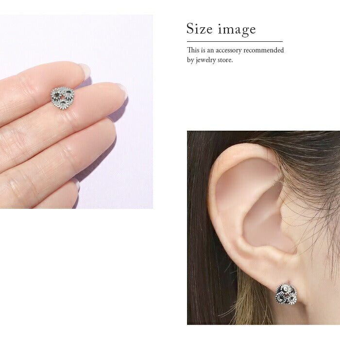 j1181-134 ボディピアス 軟骨ピアス 16G 歯車 ギア ピアス 金属アレルギー対応 サージカルステンレス つけっぱなし セカンドピアス ステンレスピアス シンプル レディース メンズ シルバー スチームパンク おしゃれ クール 耳 片耳用