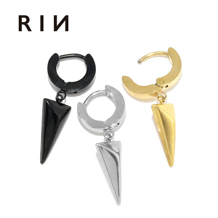 【全品送料無料】 ボディピアス 軟骨ピアス リング リングピアス トライアングル 三角形チャーム フープ フープピアス メンズ レディース サージカルステンレス 金属アレルギー対応 ステンレスピアス 耳 揺れる スタイリッシュ 軟骨 ピアス ボディーピアス