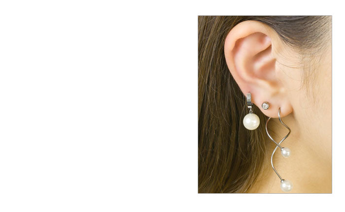 【全品送料無料】 ボディピアス 軟骨ピアス リング リングピアス フープピアス シンプル 軟骨ピアス パール ジュエル キラキラ おしゃれ レディース メンズ ボディピアス 金属アレルギー対応 ステンレスピアス サージカルステンレス 耳 スタイリッシュ 軟骨 ピアス