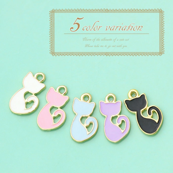 【廃盤】 チャーム0044/猫/ねこ/ネコ/ボディピアス/ボディーピアス/ボディピ「BP」「CHA」