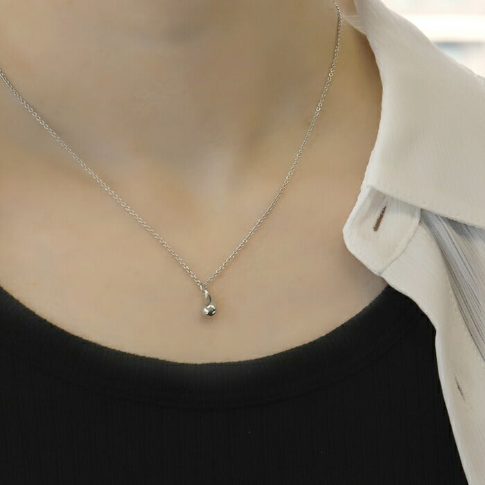 nec-35 ネックレス レディース チェーン チェーンネックレス しずく 雫 シンプル 16k 16kコーティング アクセサリー 大ぶり ロジウムコーティング カジュアル シルバー ゴールド ドロップ 結婚式 かわいい おしゃれ 大人 上品 フォーマル 冠婚葬祭 オケージョン 凛