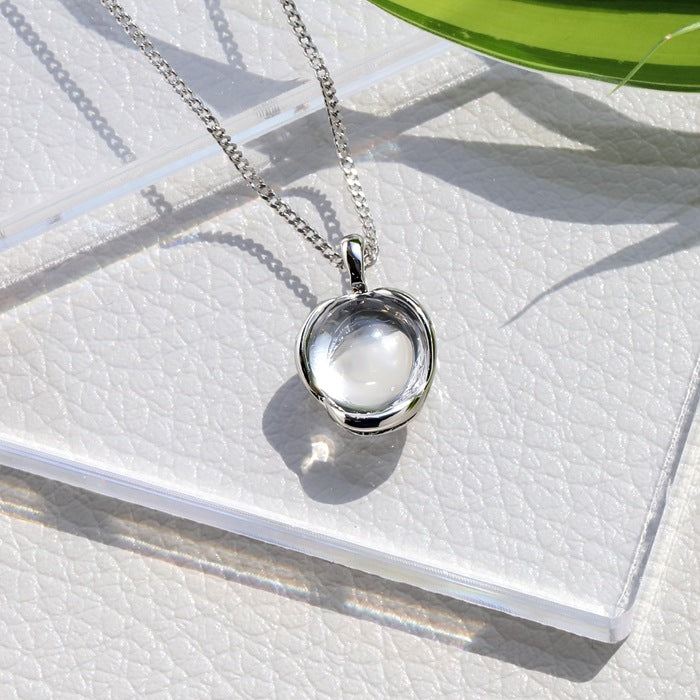 nec-40 ネックレス レディース チェーン チェーンネックレス リング シンプル 16k 16kコーティング アクセサリー ロジウムコーティング カジュアル シルバー ゴールド アクリル 流行り かわいい おしゃれ 大人 上品 フォーマル 冠婚葬祭 オケージョン 凛
