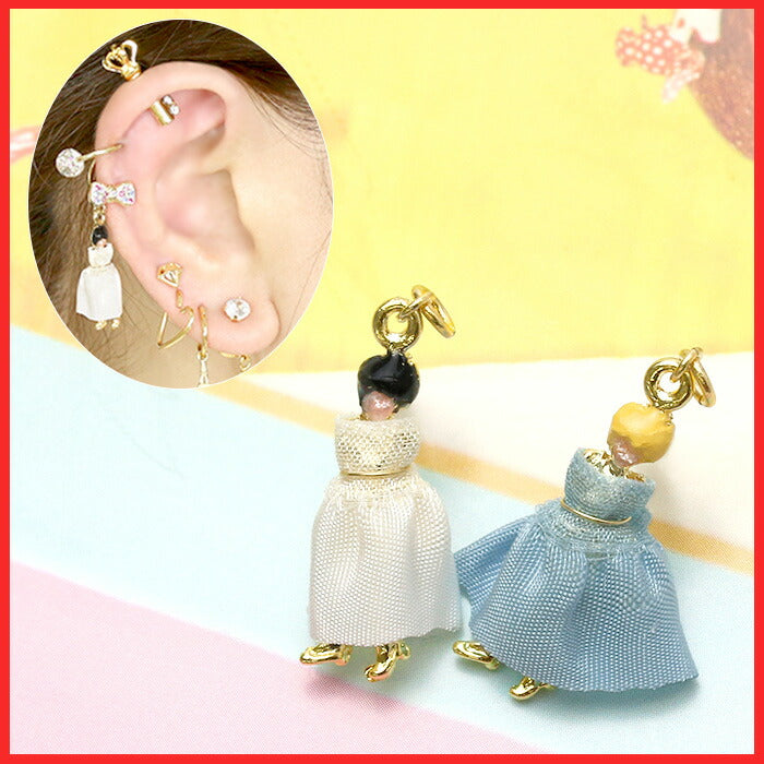 【廃盤】 チャーム プリンセス 姫 ドール カスタマイズ ボディピアス 14G 16G 18G ボディーピアス 軟骨ピアス ピアス ゆめかわいい「BP」「CHA」「ORI」
