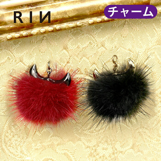 【廃盤】 【全品送料無料】 ボディピアス チャーム 軟骨ピアス かわいい デビル ファー ハロウィン コスプレ カスタマイズ ボディーピアス ボディ ピアス ボディピ 14ゲージ 16ゲージ パーツ ピアスパーツ 凛 ボディピアス専門店 耳 耳たぶ りん 揺れる 「BP」「CHA」「ORI」