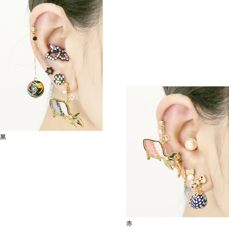 【廃盤】 【全品送料無料】 キャッチ 14G 12G ボディピアス パーツ ピアスパーツ 金魚 きんぎょ かわいい カスタマイズ 軟骨ピアス 軟骨 ピアス 日本 日本製 メイドインジャパン 着物 浴衣 和風 夏 和柄 ボディーピアス 12ゲージ 14ゲージ 凛 ボディピアス専門店 耳 りん