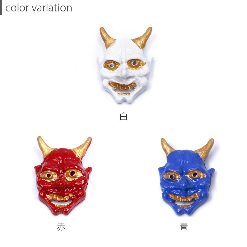【廃盤】 ori-0082 ボディピアス 14G 軟骨ピアス12G キャッチ かわいい 般若 鬼 オニ 和 和風 サージカルステンレス セカンドピアス 金属アレルギー つけっぱなし ハロウィン コスプレ