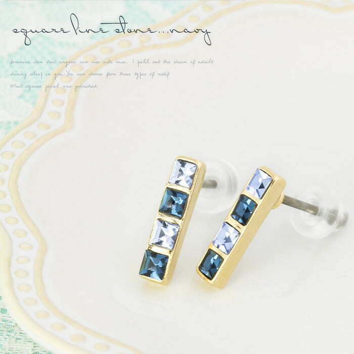 【廃盤】 ファッションピアス0027/チタン/チタンピアス/キューブ/ノンアレルギー「Fピアス」