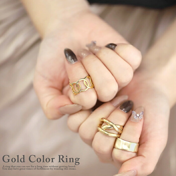 ring-1 リング 指輪 アクセサリー レディース メンズ おしゃれ 大きい シンプル ハート かわいい シルバー ゴールド  シルバーアクセ 合金 オープンリング  デイリー カジュアル 上品