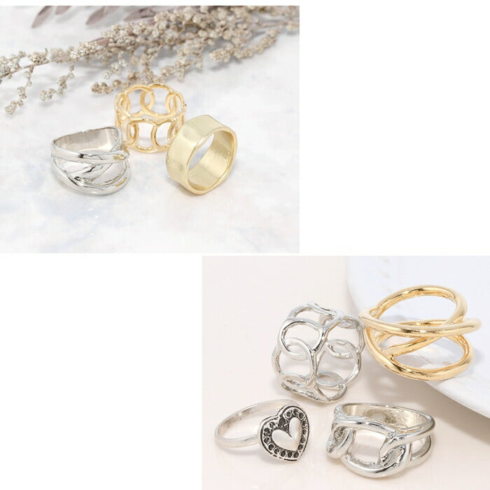 ring-1 リング 指輪 アクセサリー レディース メンズ おしゃれ 大きい シンプル ハート かわいい シルバー ゴールド  シルバーアクセ 合金 オープンリング  デイリー カジュアル 上品