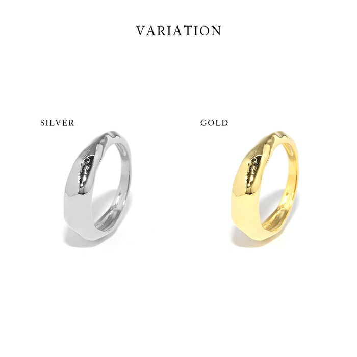 ring-35 リング 指輪 レディース シルバー ゴールド シンプル 18k 18金  9号 10号 12号 金属アレルギー 重ね付け 重ねづけ ロジウムコーティング ファッションリング ゴールドリング シルバーリング 大人 可愛い ハンドメイド キラキラ 細い 凛